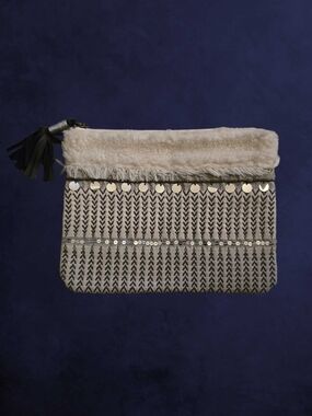 Mossimo Embroidered Eskimo Clutch
